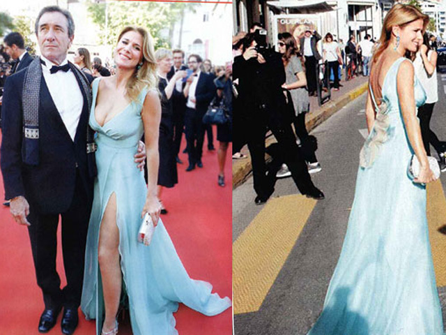 Flavia Palmiero lució un impactante escote en Cannes - Espectáculos -  