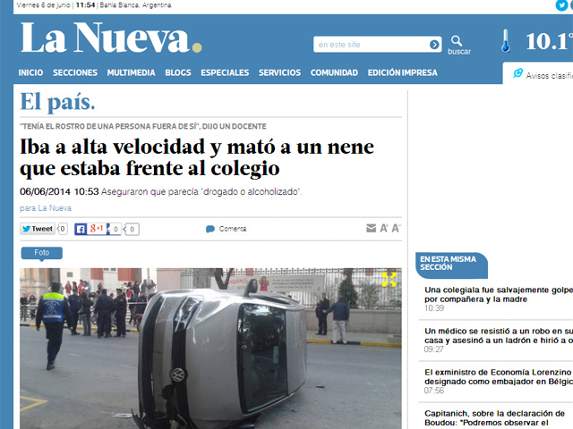 La Nueva de Bah&iacute;a Blanca