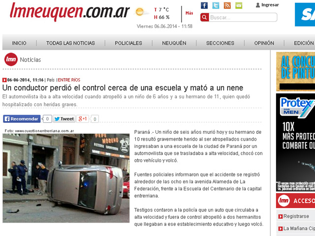 La Ma&ntilde;ana de Neuqu&eacute;n.