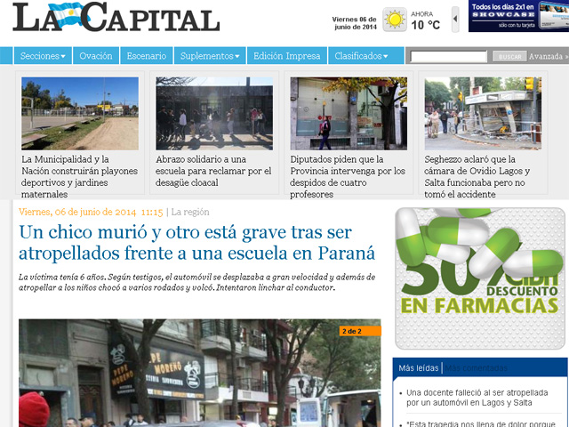 La Capital de Rosario.