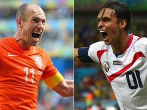 Holanda va por un lugar en las semifinales ante la sorprendente Costa Rica