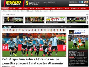 El triunfo argentino reflejado en los principales medios del mundo