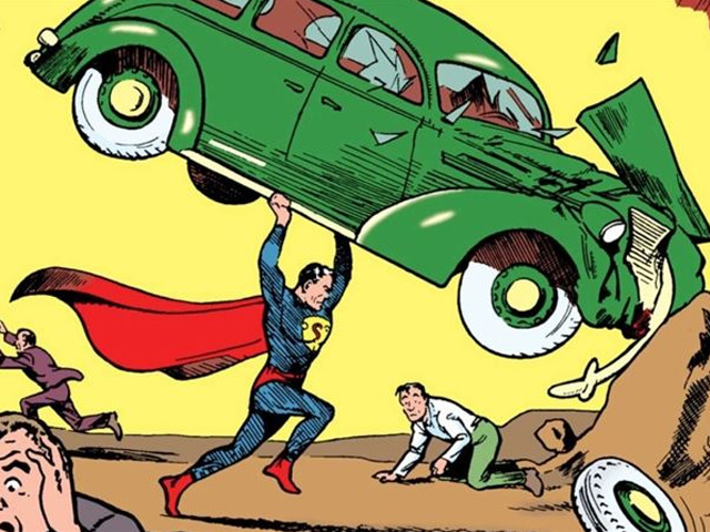 Número 1 de Action Comics con Superman.