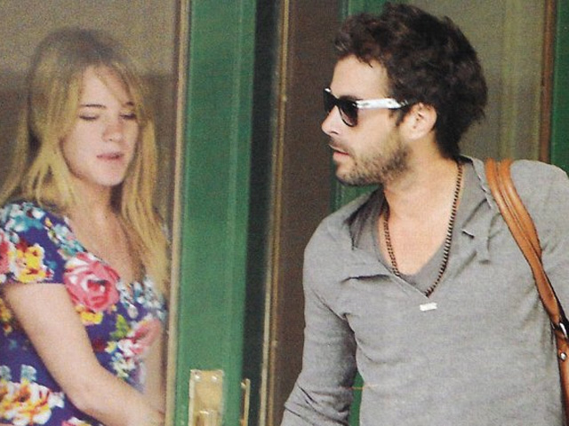 Sofia Savoy con Nicolas Cabre (Repro Revista Pronto)