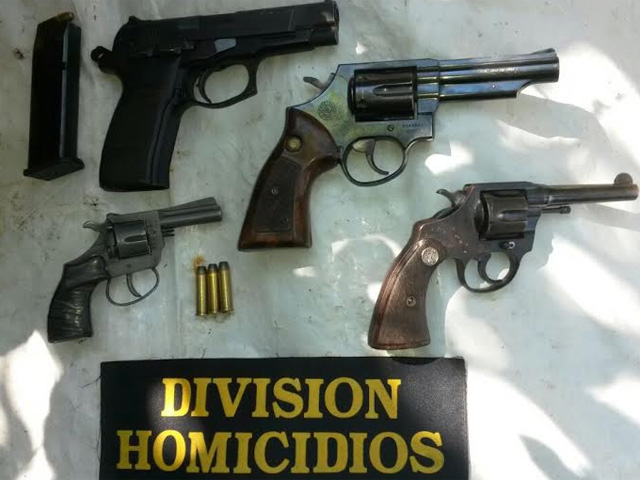 Secuestraron armas y municiones (foto archivo)