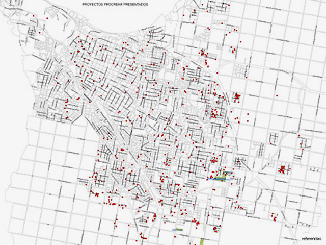 Las construcciones efectuadas con el Procrear en la ciudad de Paran&aacute;.
