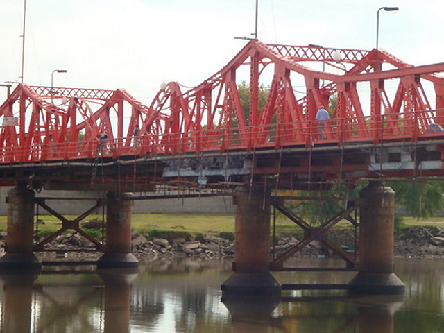 Puente M&eacute;ndez Casariego, en Gualeguaych&uacute;