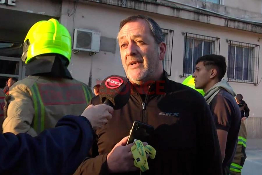 Alejandro Cal&oacute;gero, director del hospital San Roque.
