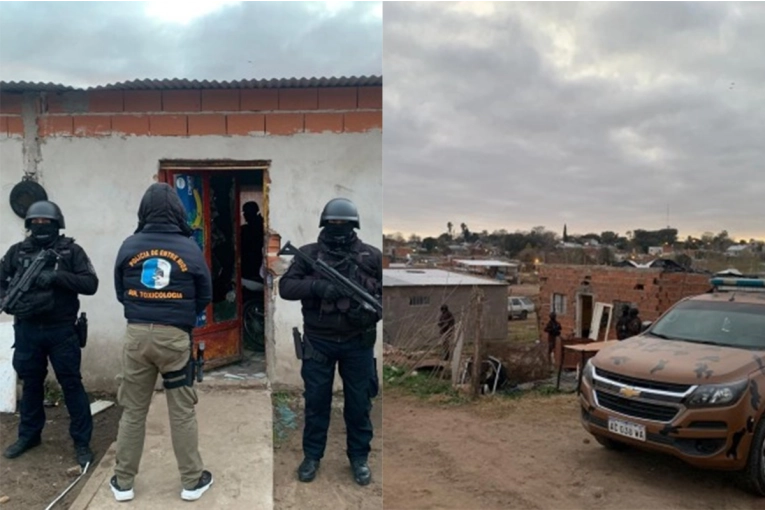 Allanaron Viviendas En Victoria Y Nogoyá: Detuvieron A Cinco Personas ...