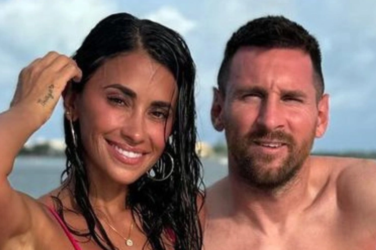 Antonela Roccuzzo y Leo Messi desplegaron estilo en el verano de Miami