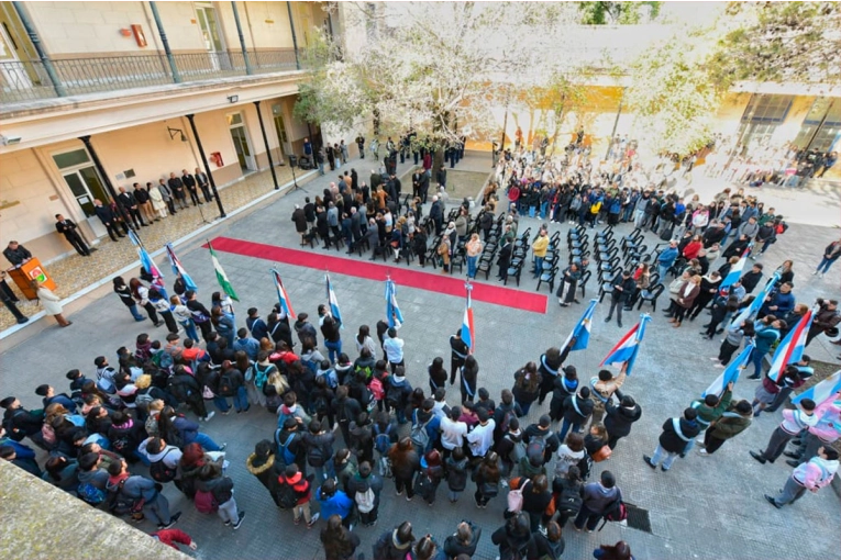 Diputados participaron del aniversario 110º del Colegio Nacional de Paraná