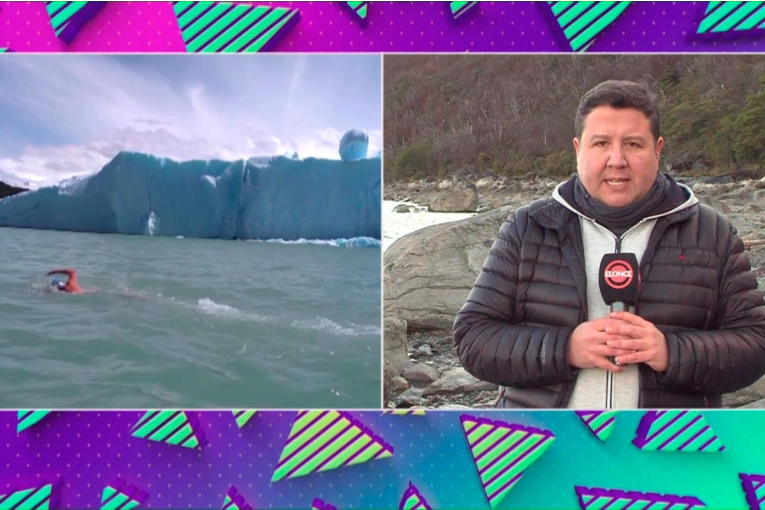 Más de 150 de nadadores participan de mundial en Parque Nacional Los Glaciares