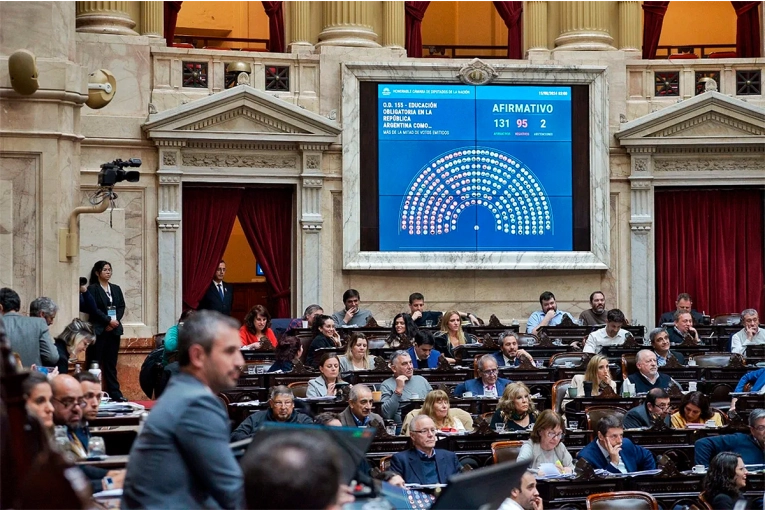 Diputados aprobó el proyecto para que haya clases en escuelas los días de paro