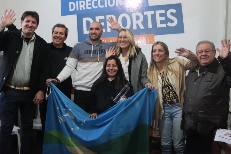 La entrerriana Antonella Ruiz Díaz partió rumbo a los Juegos Paralímpicos