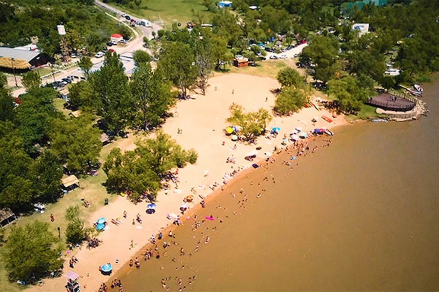 Balneario de Valle Mar&iacute;a. (Archivo)