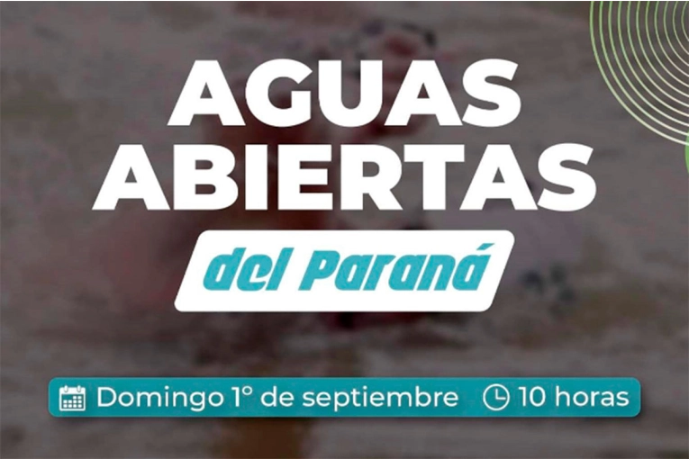 Se realizará una prueba de aguas abiertas en el río Paraná