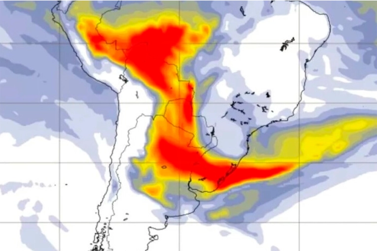 Advierten que un "denso corredor de humo" del Amazonas llegará a Entre Ríos y Uruguay