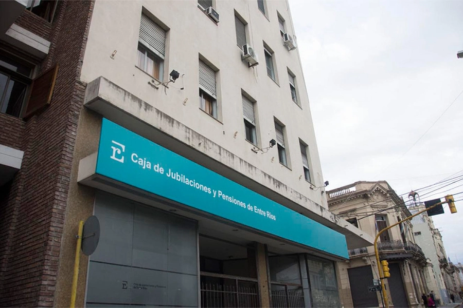 Caja de Jubilaciones y Pensiones de Entre R&iacute;os (foto Elonce)