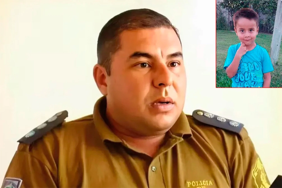 El comisario Walter Maciel.