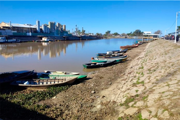 Pescadores de Victoria harán una “fritangueada” para pedir el dragado del río