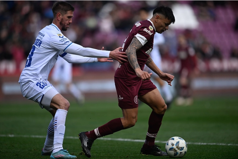 Hubo gol entrerriano en el empate entre Lanús y Godoy Cruz: video del 1-1