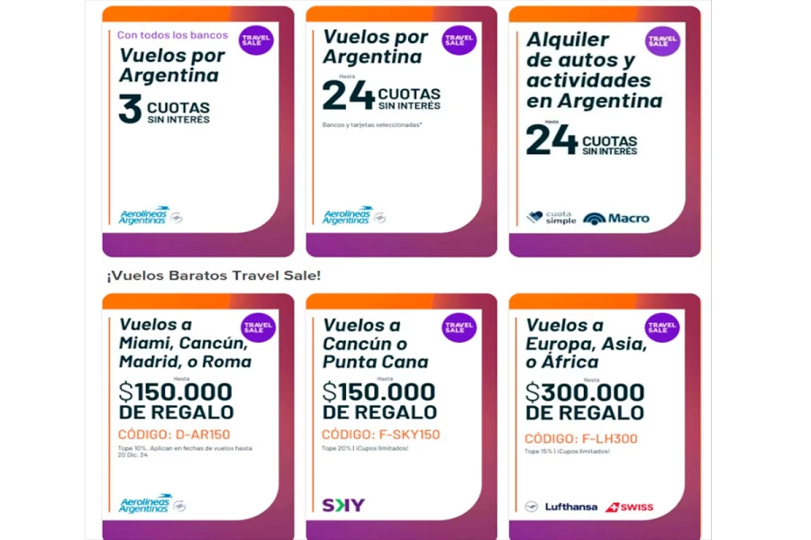 Almundo: descuentos Travel Sale 2024.