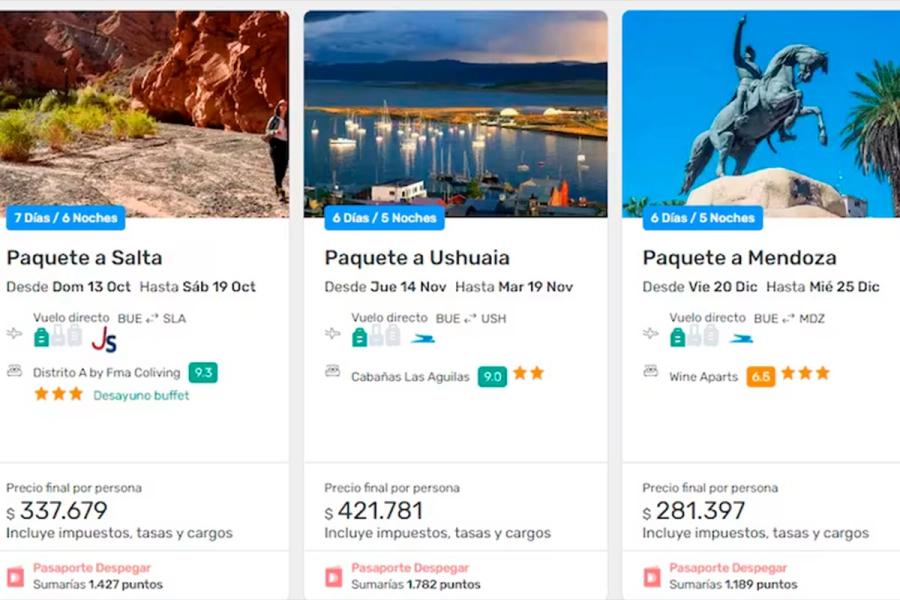 Despegar: descuentos Travel Sale 2024.