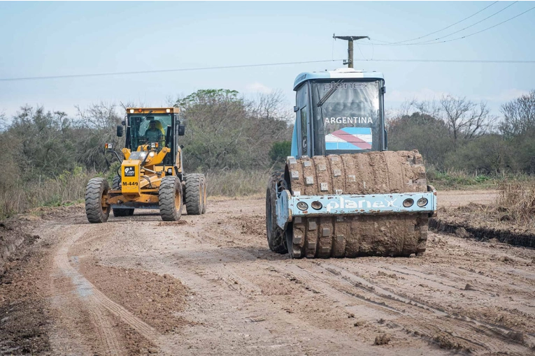 Con nuevo financiamiento, seguirán las mejoras en los caminos rurales de Entre Ríos