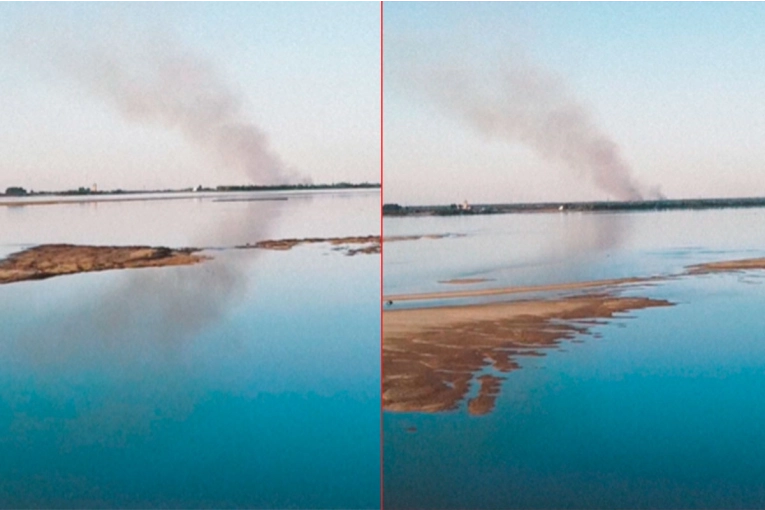 Incendio en islas frente al río Paraná, una problemática en constante crecimiento