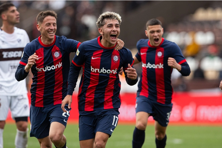 Con un golazo, San Lorenzo derrotó a Platense como visitante: video del 2-1