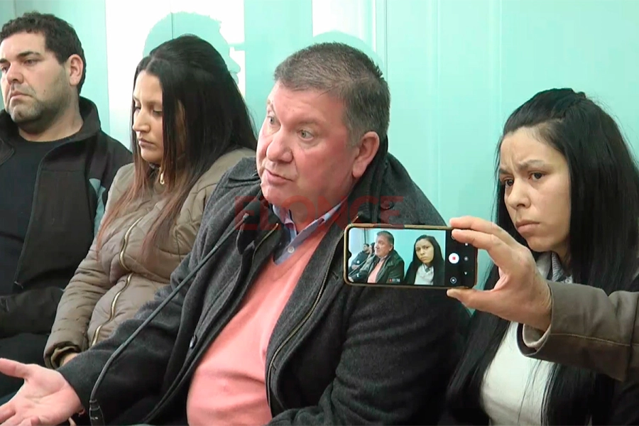 Los acusados por el crimen de Mercedes Delia Rodr&iacute;guez (foto Elonce)