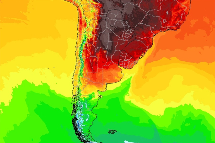 Lunes y martes serían los días con temperaturas más altas