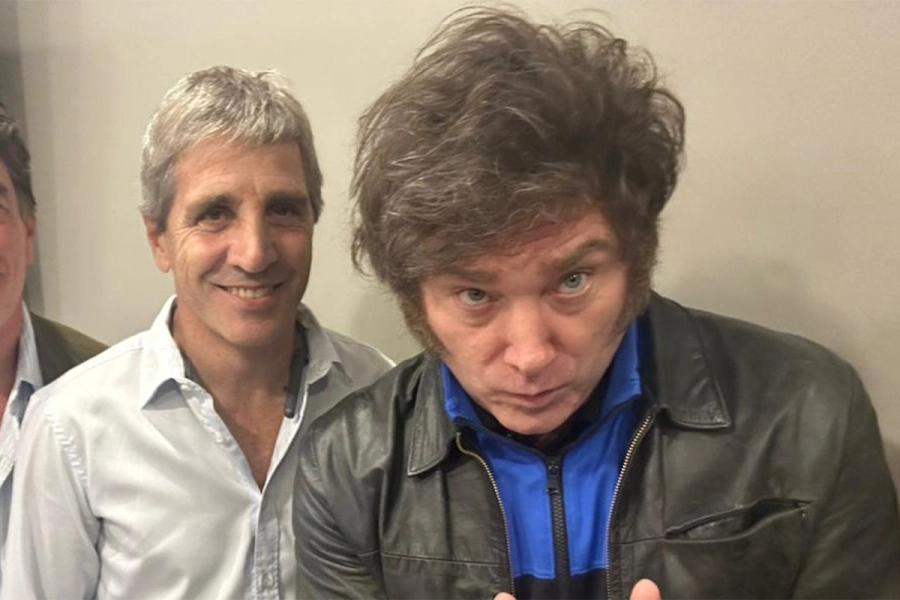 Milei con Caputo. Archivo