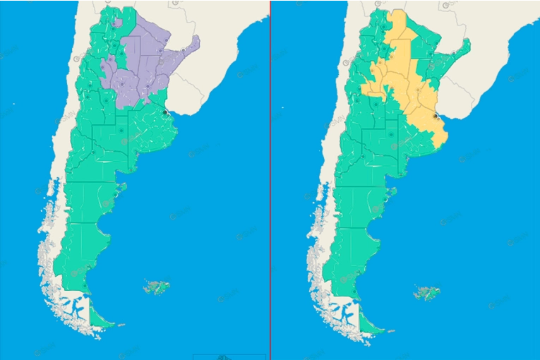 Rigen dos alertas para Entre Ríos: los fenómenos que se pronostican