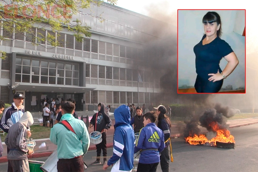 Protesta por el femicidio de Susana Altamirano (archivo Elonce)