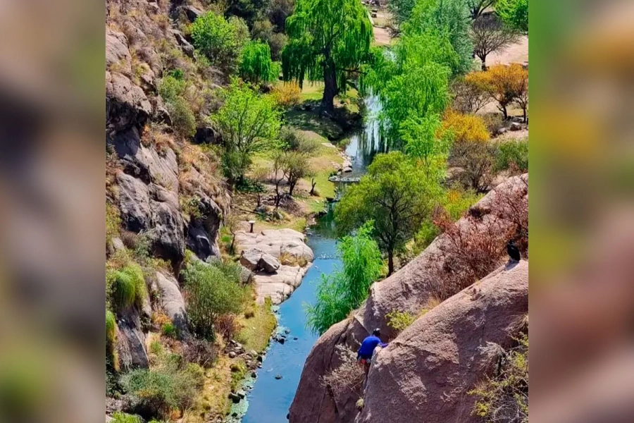 La zona en la que fue encontrada el cuerpo