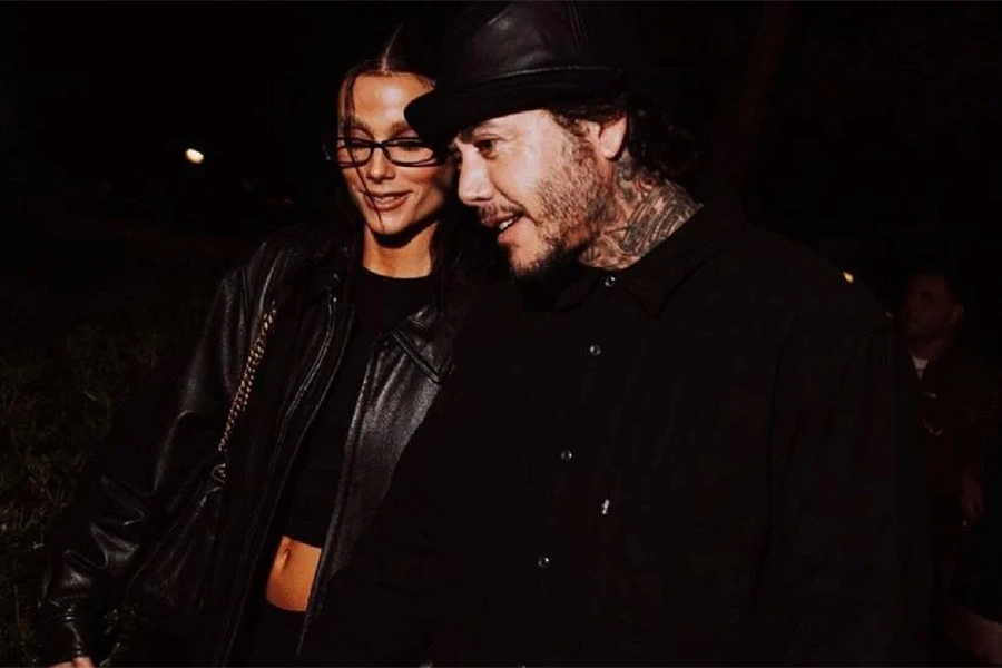 Sebasti&aacute;n Ortega y Valentina Zenere, juntos. Fotos La Mala Pub y Jecan