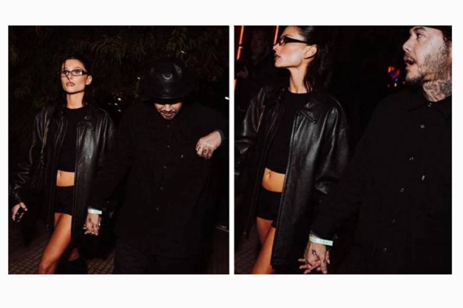 Sebasti&aacute;n Ortega y Valentina Zenere, juntos y de la mano. Fotos La Mala Pub y Jecan