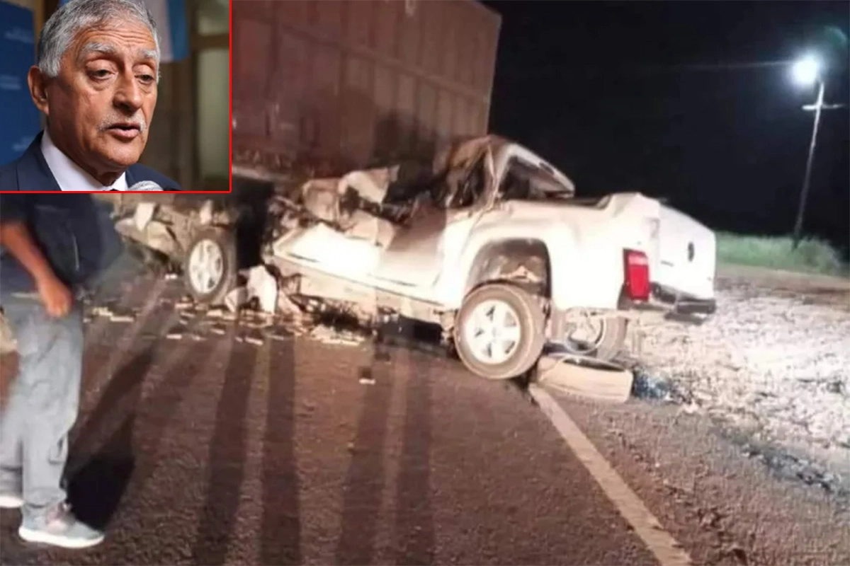Violento accidente costó la vida a intendente Violento accidente costó la vida a intendente
