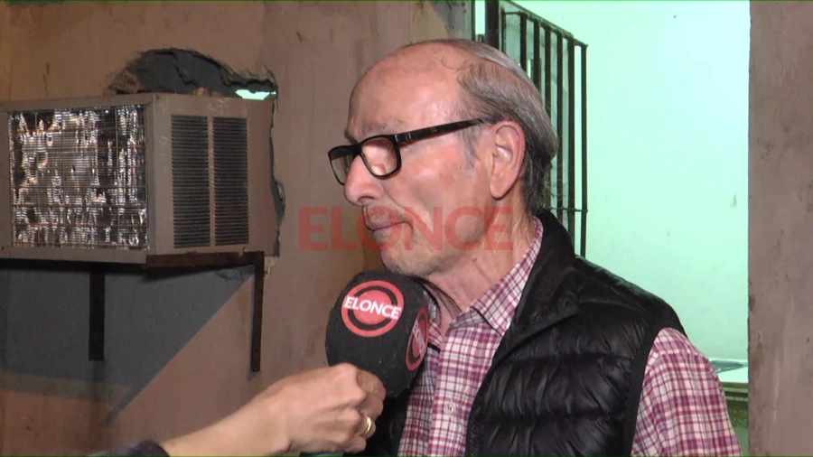 H&eacute;ctor Soto, presidente de la vecinal Padre Kentenich. Foto: Elonce