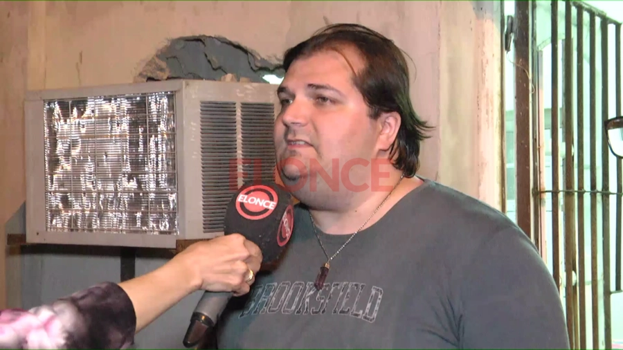 Jonathan Frank, referente de la comisi&oacute;n vecinal de barrio Procrear. Foto: Elonce