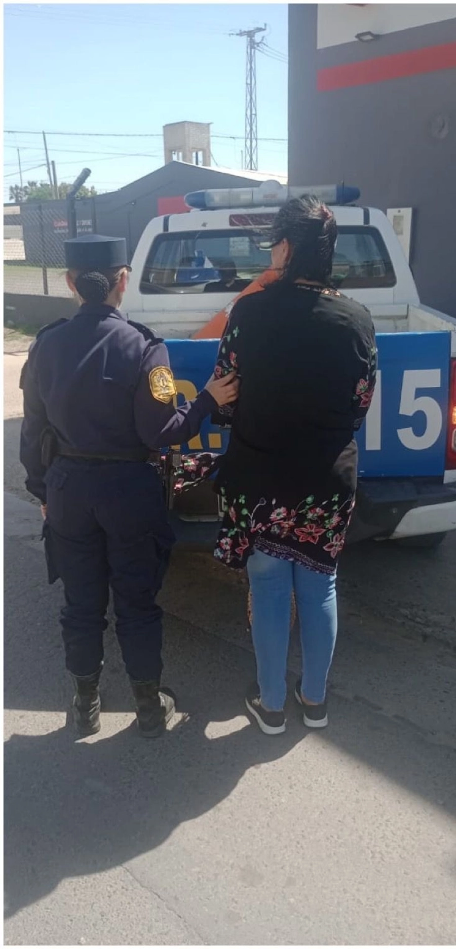 Detenida en Paran&aacute;. (foto: Elonce)