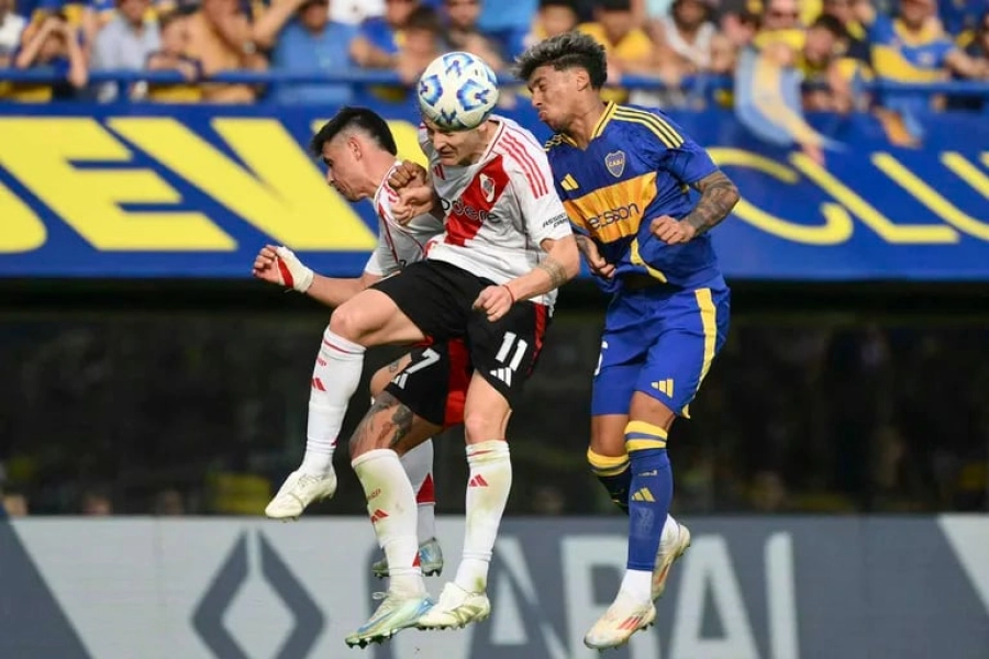 River sigue en ventaja en el Superclásico.