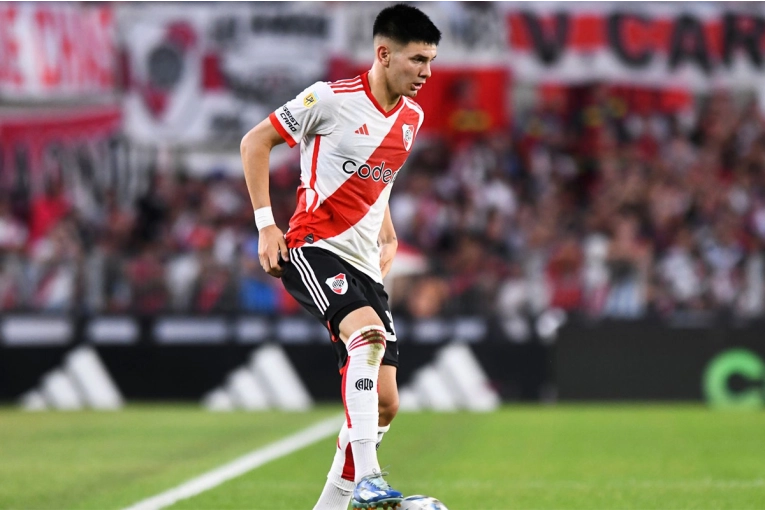 River: el juvenil Franco Mastantuono es seguido de cerca por tres equipos europeos