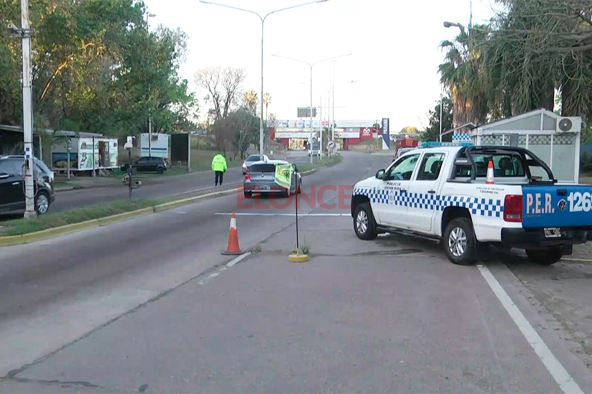 Controles policiales en el Túnel Subfluvial Controles policiales en el Túnel Subfluvial