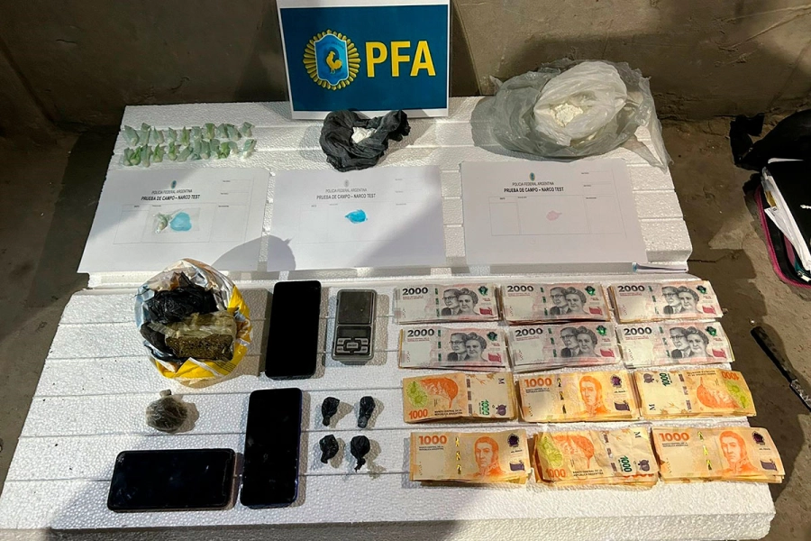 M&aacute;s de los allanamientos que se llevaron a cabo en la provincia de Santa Fe. Foto: Polic&iacute;a Federal Argentina