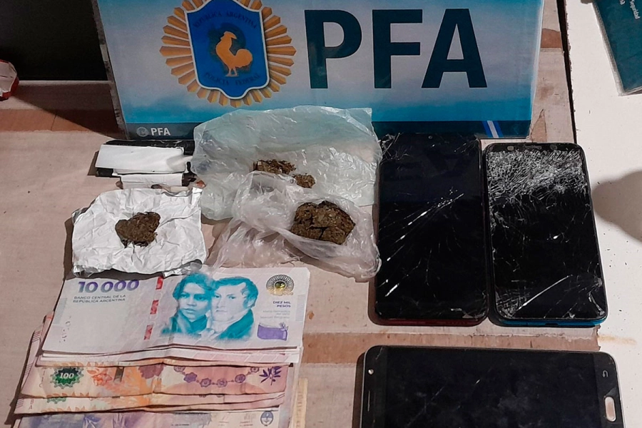 Parte de lo incautado. Foto: Polic&iacute;a Federal Argentina