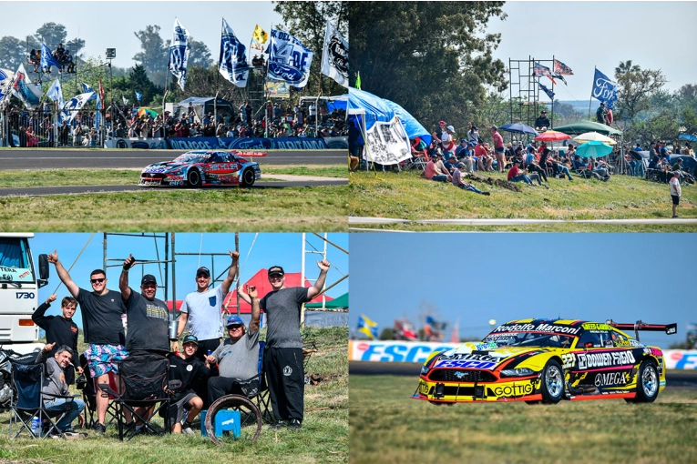 TC en Paraná: imágenes de los corredores entrerrianos y la gente en las tribunas