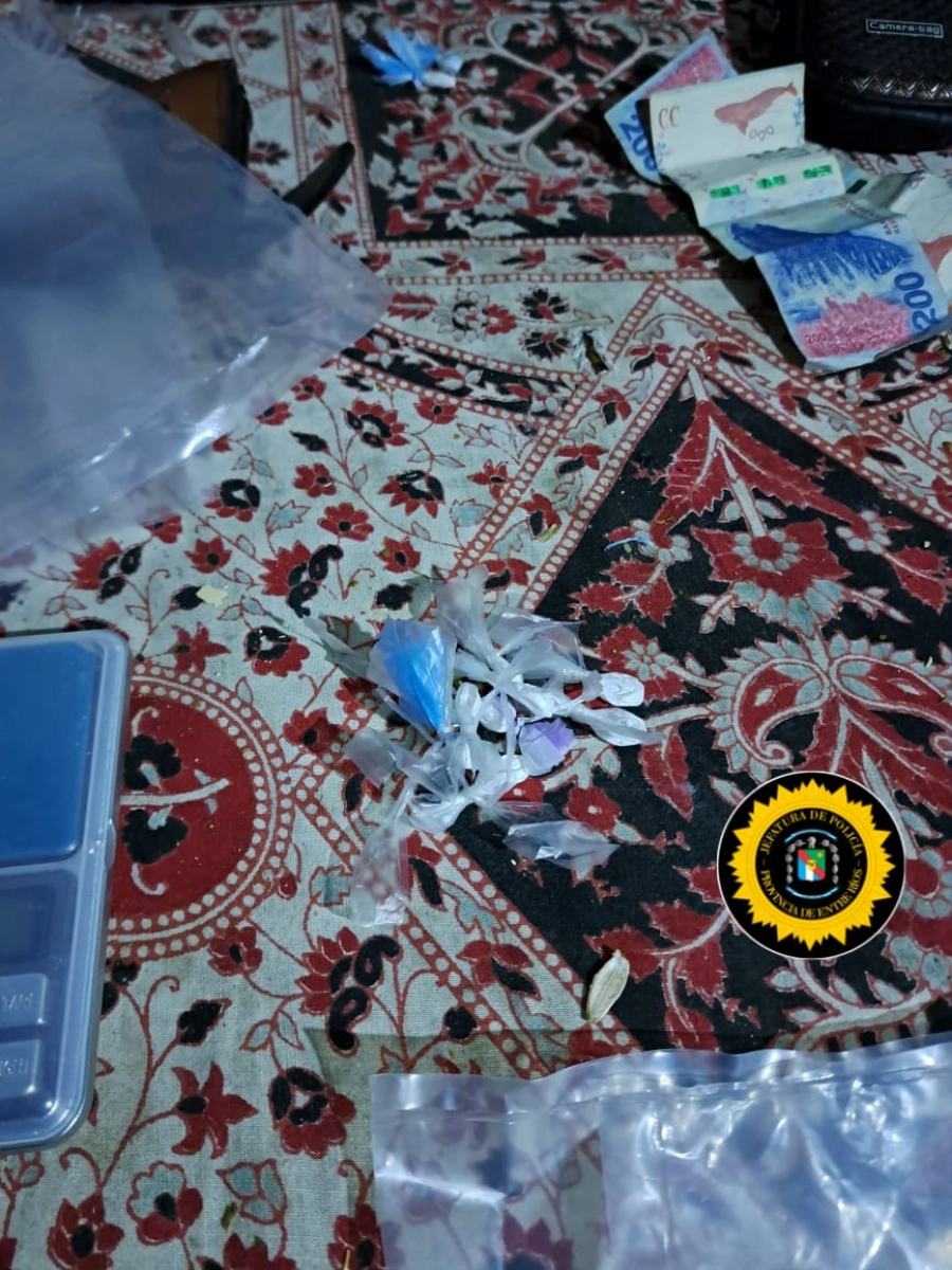 Allanamientos por narcomenudeo en Concordia. (foto: Polic&iacute;a de Entre R&iacute;os)