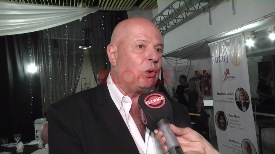 Ram&oacute;n Enrique Cali, integrante de Rotary Club Paran&aacute; Plaza. Foto: Elonce